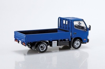 Aoshima 1/32 RakuPla Snap Kit Hino Dutro Truck warna Biru