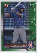 2022 Bowman Prospects Green Border 84/99 Luis Verdugo #BP-147 17tm