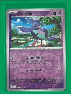 Pokémon TCG SV-Journey Together Oricorio #65/159 Common Reverse Holo