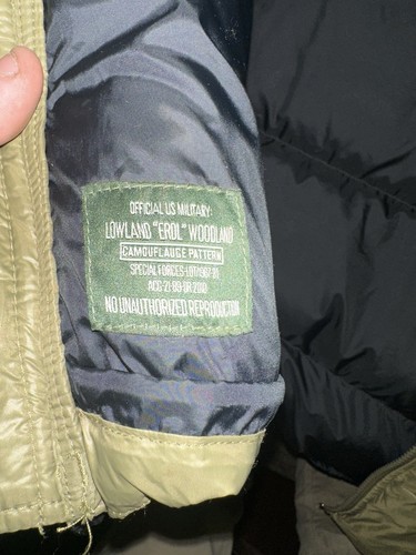 Rare Nike Acg Erdl Woodland US Military Camo Puffer Vest - Picture 4 of 5
