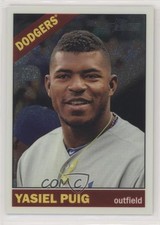 2015 Topps Heritage Chrome /999 Yasiel Puig #THC-450 03xg