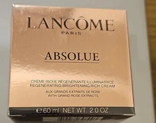 Lancome Absolue Revitalizing Brightening Rich Cream 2 oz Cream.60 ml