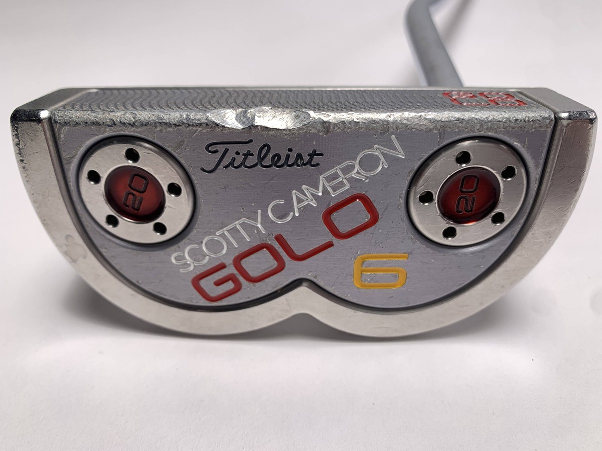 【美品】ＳＣＯＴＴＹ　ＣＡＭＥＲＯＮ　ＧｏＬｏ　６（２０１５）　３３インチ Scotty Cameron Golo 6 2015 Putter 33