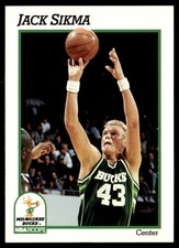 1991-92 Hoops Jack Sikma Milwaukee Bucks #122