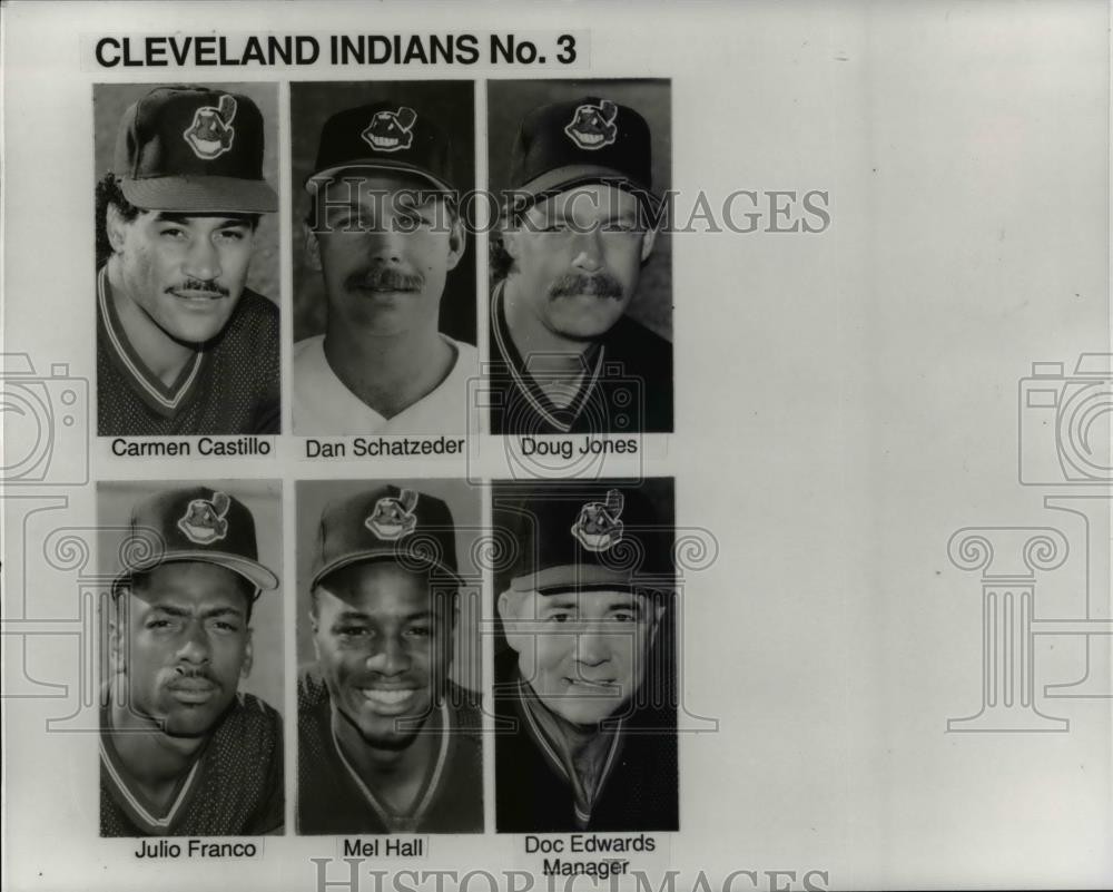 Press Photo Cleveland Indians No.3 - cvb54720
