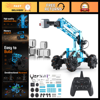 STEM Robot Arm Kit for Kids 8-16, Educational Robotics Project, Building Set Gif