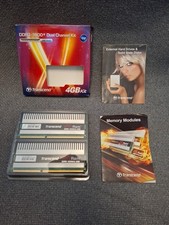 Transcend Axe Ram DDR3-1800+ kit doppio canale 4 GB 2x 2 GB XMP desktop pronto NUOVO!