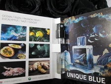 Unique BLUE by SUPERZ Extrait de Parfum SAMPLE 0.06 fl oz. NEW DROP RELEASE 2025