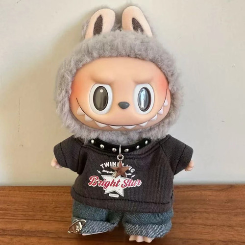 Labubu Clothes Doll American Hip Hop, V1 V2 Doll Clothing Accessories, Labubu Cl - Picture 8 of 11