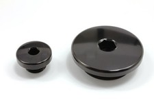 Works Connection - 24-509 - Engine Plugs, Black - Made In USA