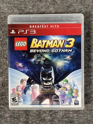 LEGO Batman 3 Beyond Gotham PS3 Greatest Hits Game Case & Disc E10+ Sony