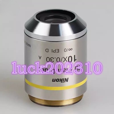 1PC USED  Nikon TU Plan Fluor 10x/0.30 objective lens M32 interface #YY