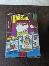 1986 Donruss Baseball Unopened Wax Pack Box - Jose Canseco, Fred McGriff RC?