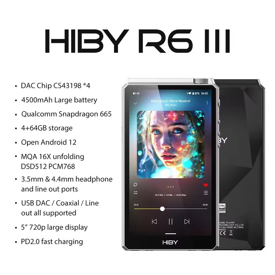 【美品】HiBy Music HiBy R6 [32GB】 Black l_K0001077650.jpg