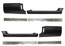 Lh Rh 1994-2001 Dodge Ram Inner Outer Rocker Panel And Cab Corner Set 2 Door Ext