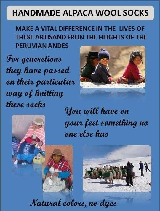 Útil, Único y Original Regalo para Hombre Cama Alpaca/Calcetines para Dormir Foto 2 de 4