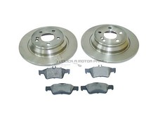 MERCEDES S-CLASS W220 S280 S320 CDi 02-06 REAR BRAKE DISCS & PADS CHECK SIZE.