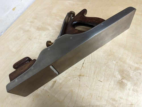norris a13 annealed iron rosewood infill plane with brass gunmetal lever cap - Picture 8 of 13