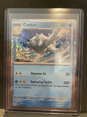 cetitan pokemon mcdonalds card - McDonald's Collection 2023 - The item available is listed in the Title Cetitan Holo CRAZY MISCUT ALIGNMENT