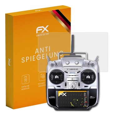 atFoliX 3x Displayfolie für Futaba 18SZ Schutzfolie matt&stoßfest Folie
