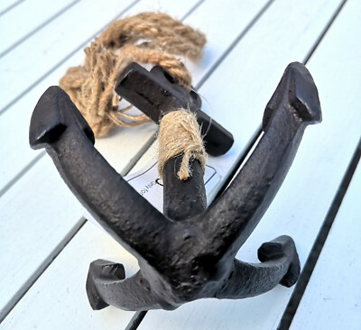 Metall Anker Maritim Schiffsanker Dekoration Deko 460g schwer Anchor