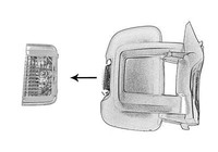 VAN Wezel Blinker Seitlich Re. 1651916 Fiat