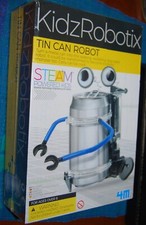 KidzRobotix Tin Can Robot STEM Toy New