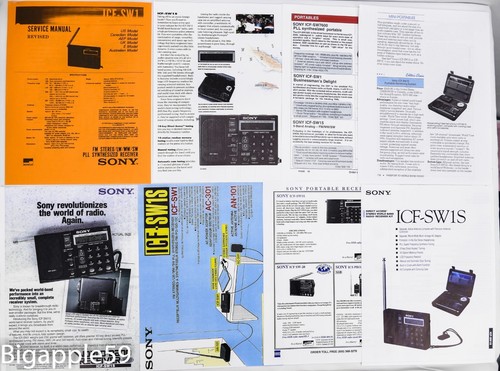 Sony ICF-SW1S Shortwave AM FM Radio ***RESTORED***CARRY THE WORLD IN YOUR HAND** - Zdjęcie 15 z 15