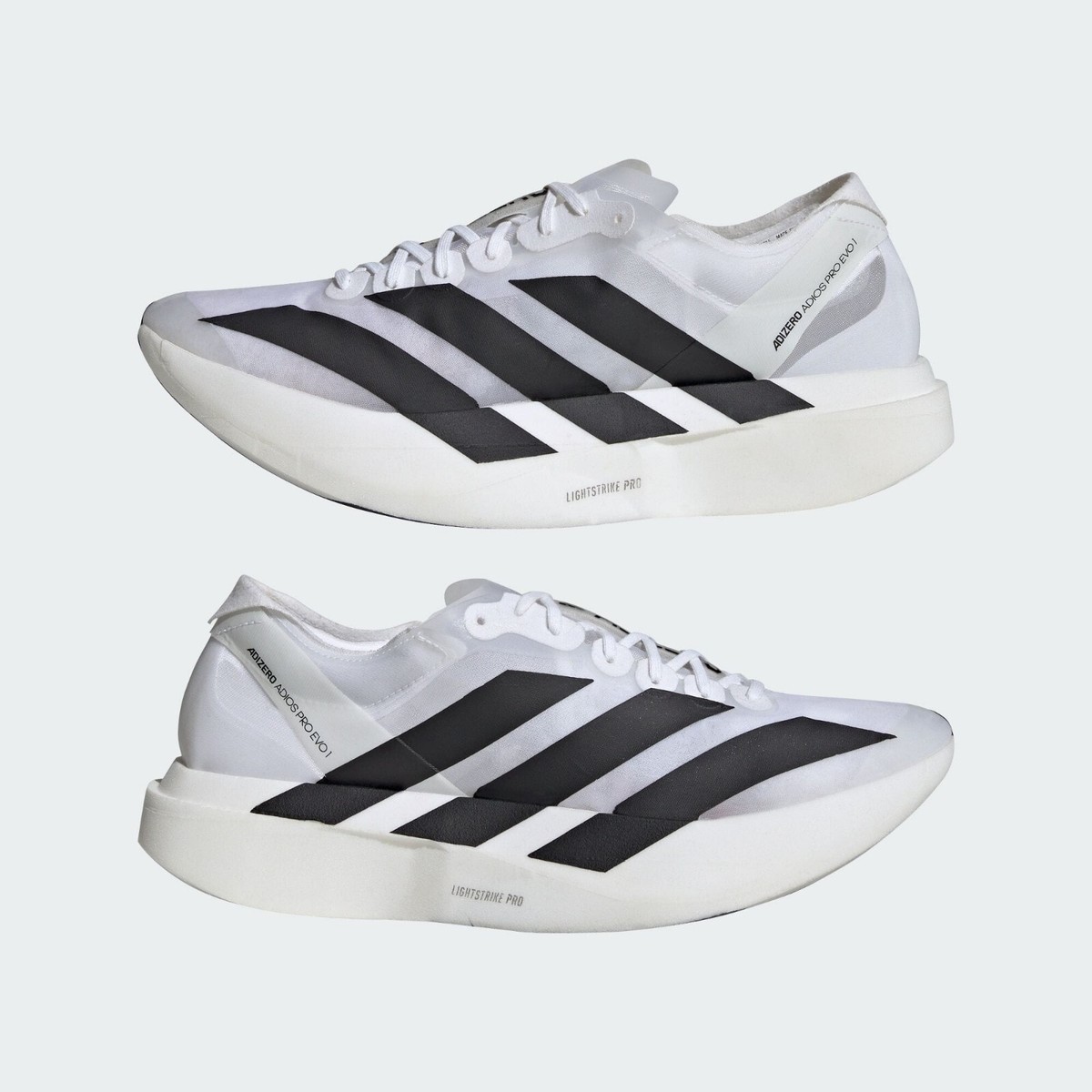 adidas Adizero Adios Pro Evo 1 White Black IH5564 Men's Size adidas Adizero Adios Pro Evo 1 White Black IH5564 Men's Size