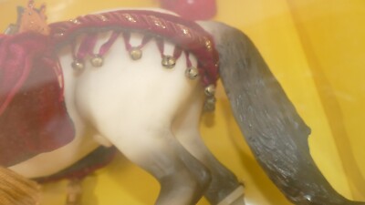 Breyer Christmas Holiday Horse 700499 Jack Frost Friesian Draft