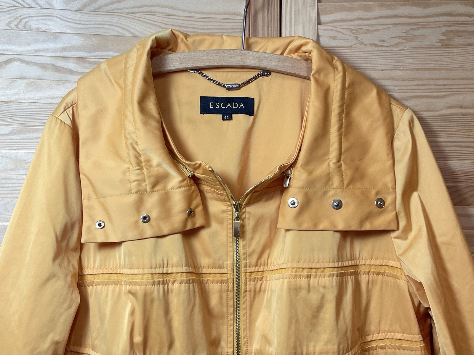 Escada jacket yellow spring transition business j… - image 3