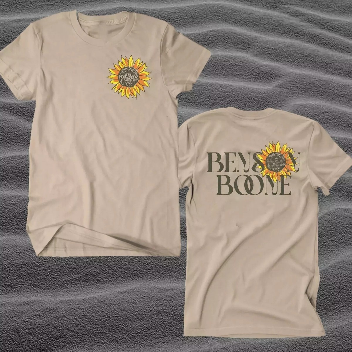 HOT!!! Benson Boone Sunflower Tour 2025 T-Shirt | eBay