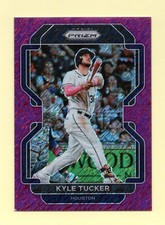 2022 Panini Prizm FOTL PURPLE SHIMMER Kyle Tucker #/7 SP - HOUSTON ASTROS