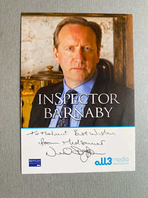 NEIL DUDGEON ''Inspector Barnaby'' original signed seltene Autogrammkarte 10x15