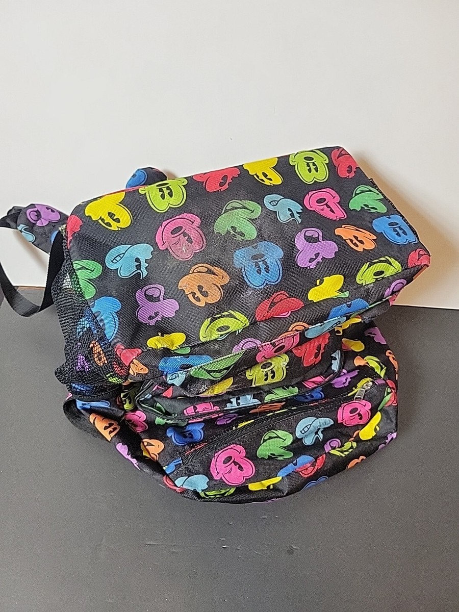 Disneyland Resort Exclusive Rainbow Silhouette Face Mickey Mouse Backpack Disneyland Resort Exclusive Rainbow Silhouette Face Mickey  main image 3