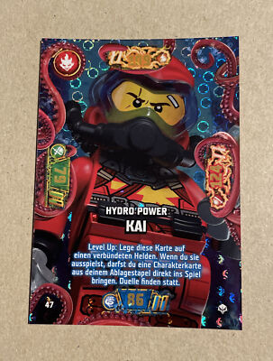 HYDRO POWER KAI - LEVEL UP  - Nr. 47 - LEGO Ninjago Serie 7 NEXT LEVEL - NEU !!!