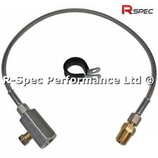 1/8 BSPT - 1/8 NPT Remote Adaptor Kit For Oil Pressure Feed Sensor Sender Gauge