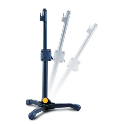 Mic Stand, Hercules MS300B Low Profile, Straight with EZ Mic Clip