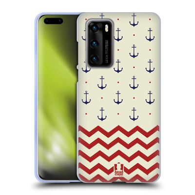 HEAD CASE DESIGNS MARINE PATTERNS 1 SOFT GEL CASE FOR HUAWEI PHONES 4