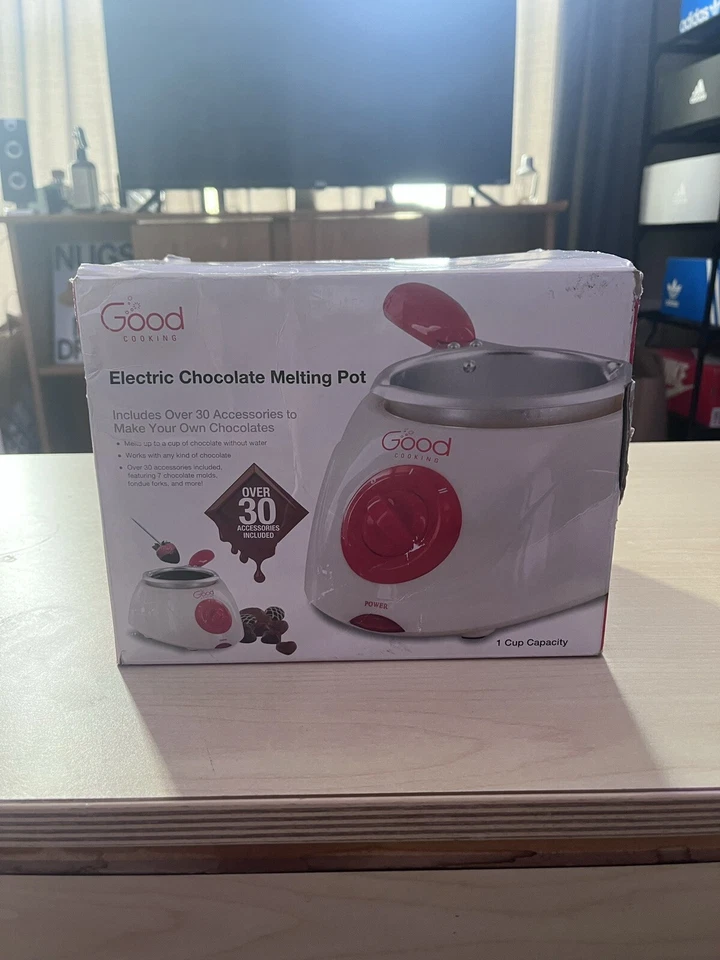 Olla de chocolate eléctrica de buena cocina. Foto 4 de 4