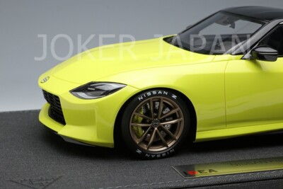 新品◼️IDEA/MAKE UP◼️1/18 NISSAN Fairlady Z Make Up IDEA 1/18 Nissan Fairlady Z PROTOTYPE 2020 Yellow IM056