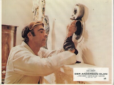 DER ANDERSON CLAN: 1 AUSHANGFOTO  SEAN CONNERY DYAN CANNON -3-
