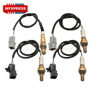 4pcs Oxygen Sensor 1 Sensor 2 Bank 1 Bank 2 for 04-11