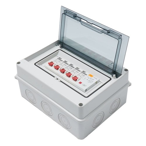 Portable 4 Way Consumer Unit with RCD and 4 MCB for Caravan or Outbuilding - Picture 19 of 21