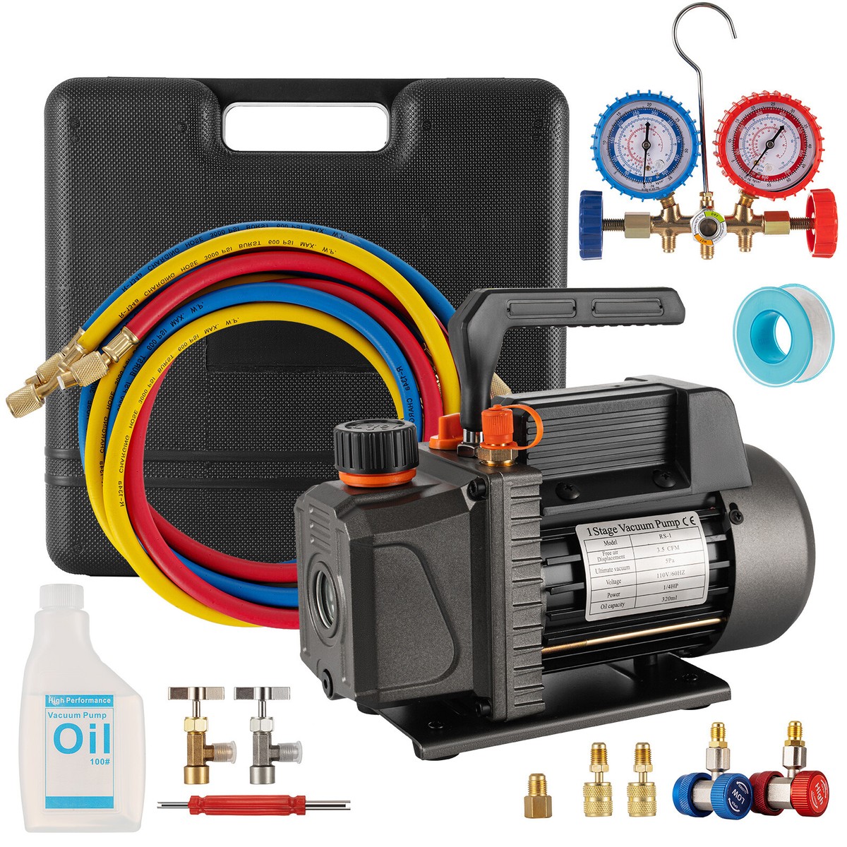 Why Vacuum Pump Oil Triumphs Over Refrigerant Oil