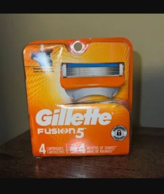 Gillette Fusion 5 Razor Blades Refill Cartridges 4 Pack