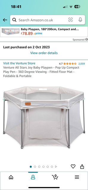 Venture Playpen Plastic Playpen Grey Venture Duo Playpen All Stars