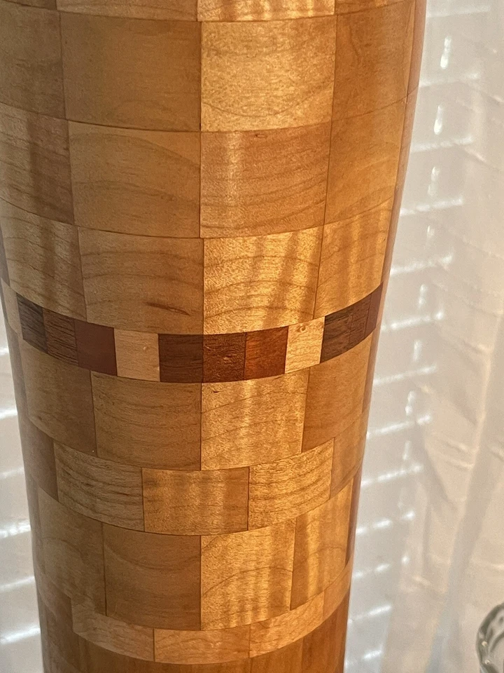 COOL! LÁMPARA DANESA MODERNA DE RETAZOS DE MEDIADOS DE SIGLO VINTAGE CON PANTALLA NUEVA Foto 2 de 4