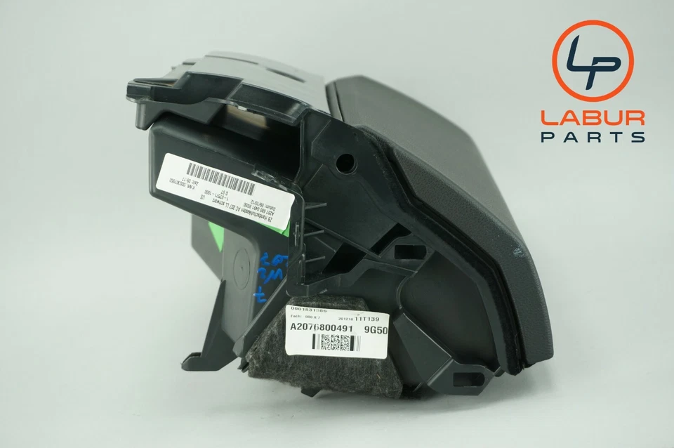 W207 C207 10-13 梅赛德斯 E350 E550 Coupe 仪表板手套盒手套盒黑色 GB95 — 第 3/4 张图片