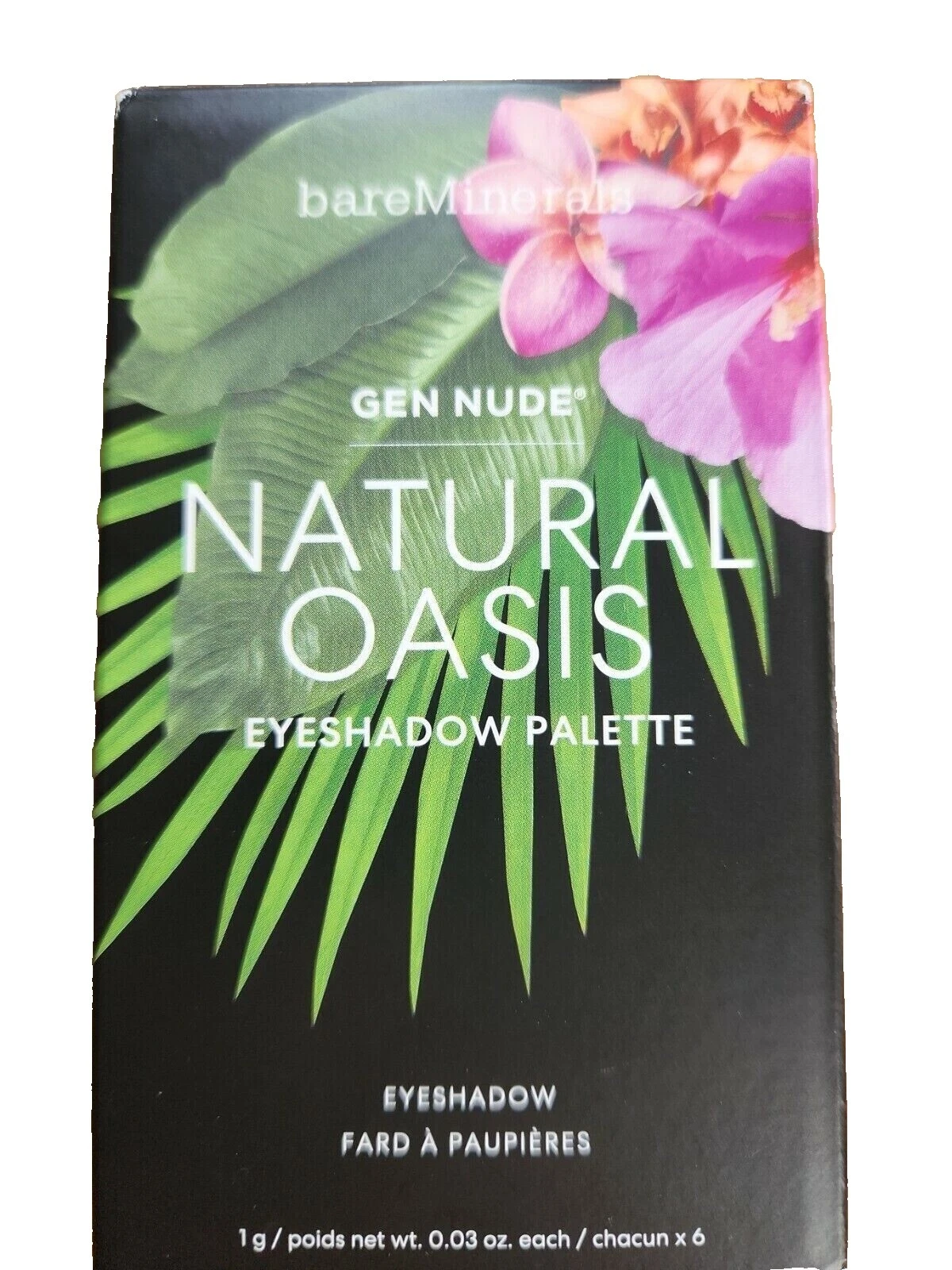 Paletas de productos de sombra de ojos en polvo suelto bareMinerals